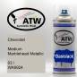 Preview: Chevrolet, Medium Marblehead Metallic, 03 / WA9924: 400ml Sprühdose, von ATW Autoteile West.